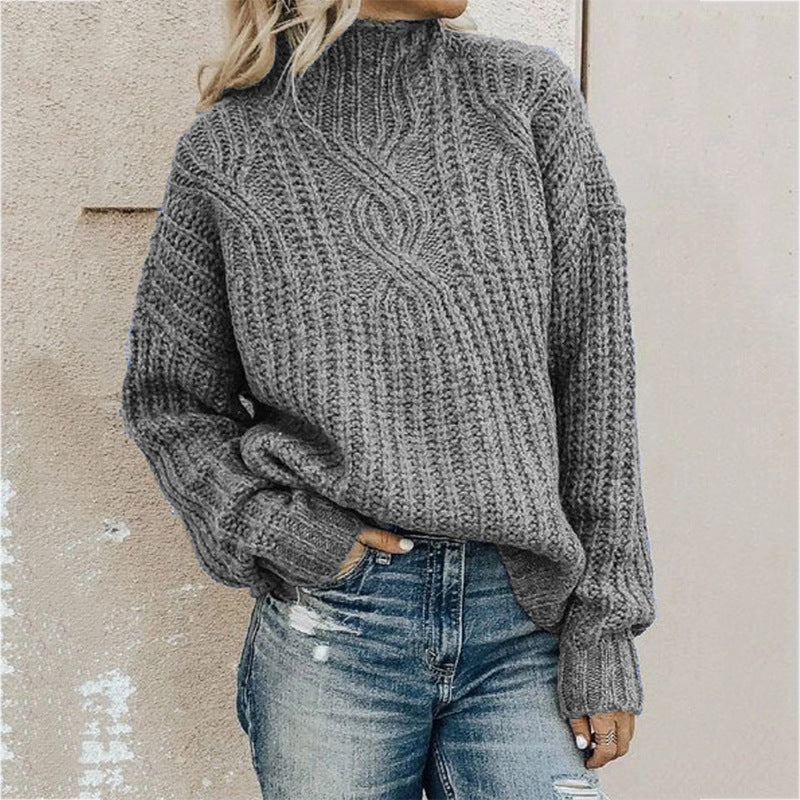 Amanda | oversize turtleneck genser