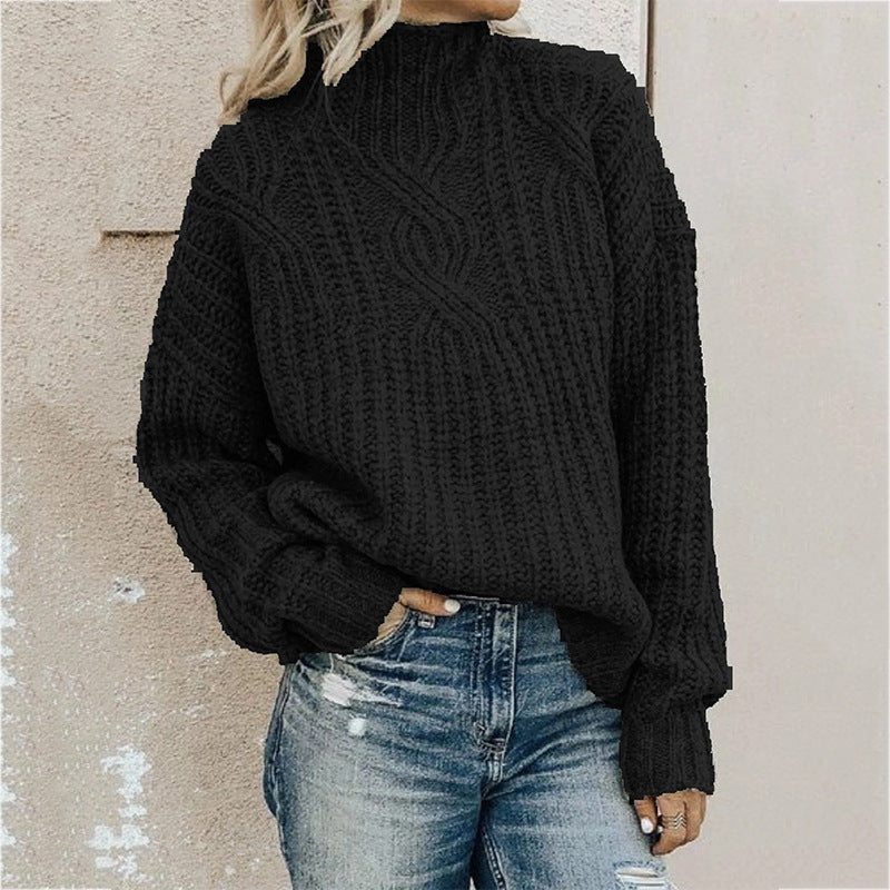 Amanda | oversize turtleneck genser