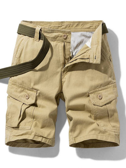 James – uformell cargo-shorts med flere lommer for menn