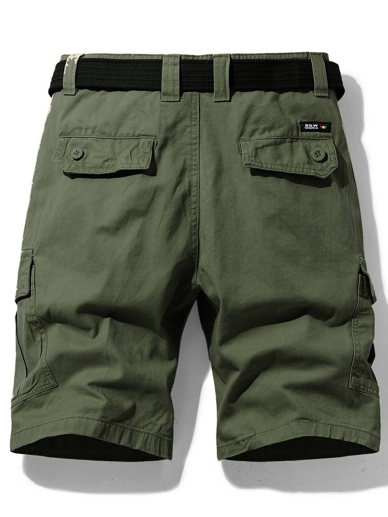 James – uformell cargo-shorts med flere lommer for menn