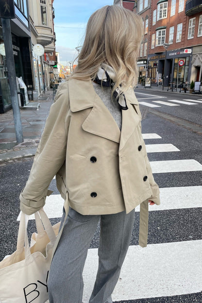 Athena | trenchcoat for kvinner i beige