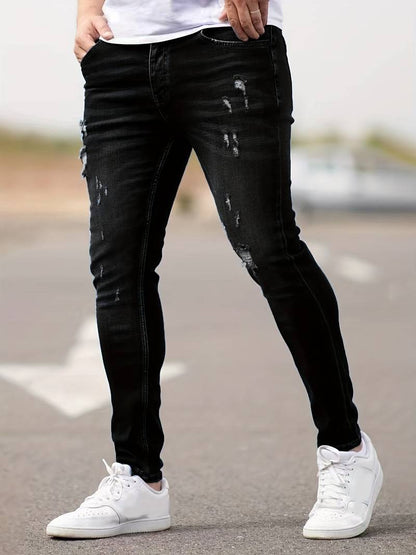 Bennett distressed jeans for menn