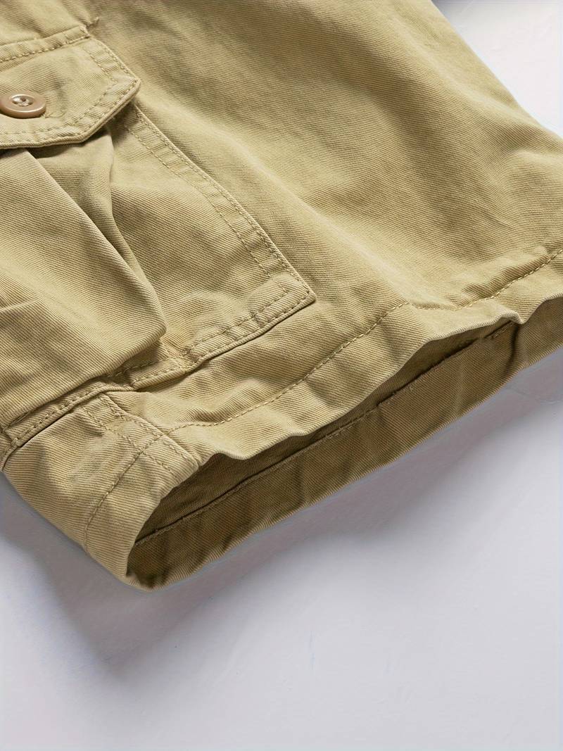 James – uformell cargo-shorts med flere lommer for menn