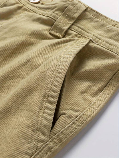 James – uformell cargo-shorts med flere lommer for menn