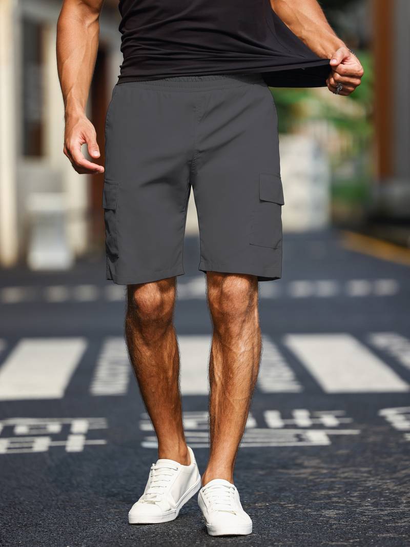 Ethan – enkel, komfortabel cargo-shorts for menn