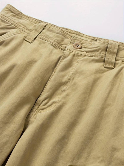 James – uformell cargo-shorts med flere lommer for menn