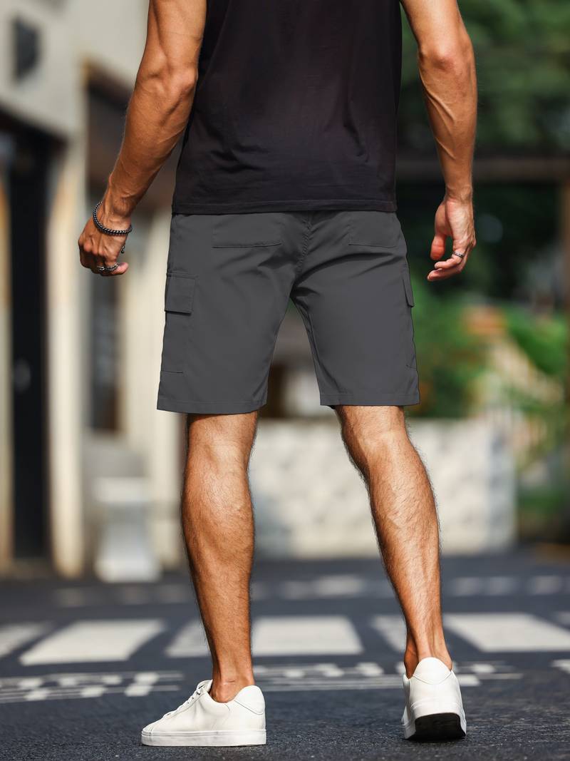 Ethan – enkel, komfortabel cargo-shorts for menn