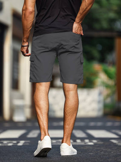 Ethan – enkel, komfortabel cargo-shorts for menn