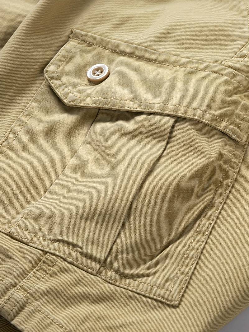 James – uformell cargo-shorts med flere lommer for menn