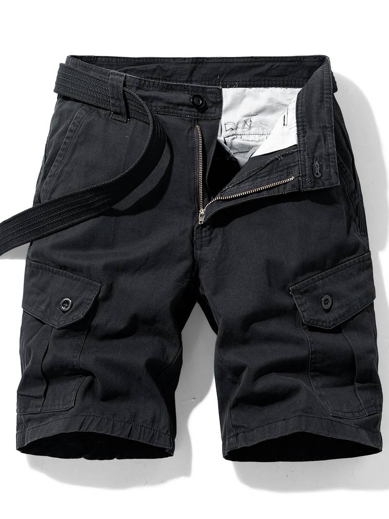 James – uformell cargo-shorts med flere lommer for menn