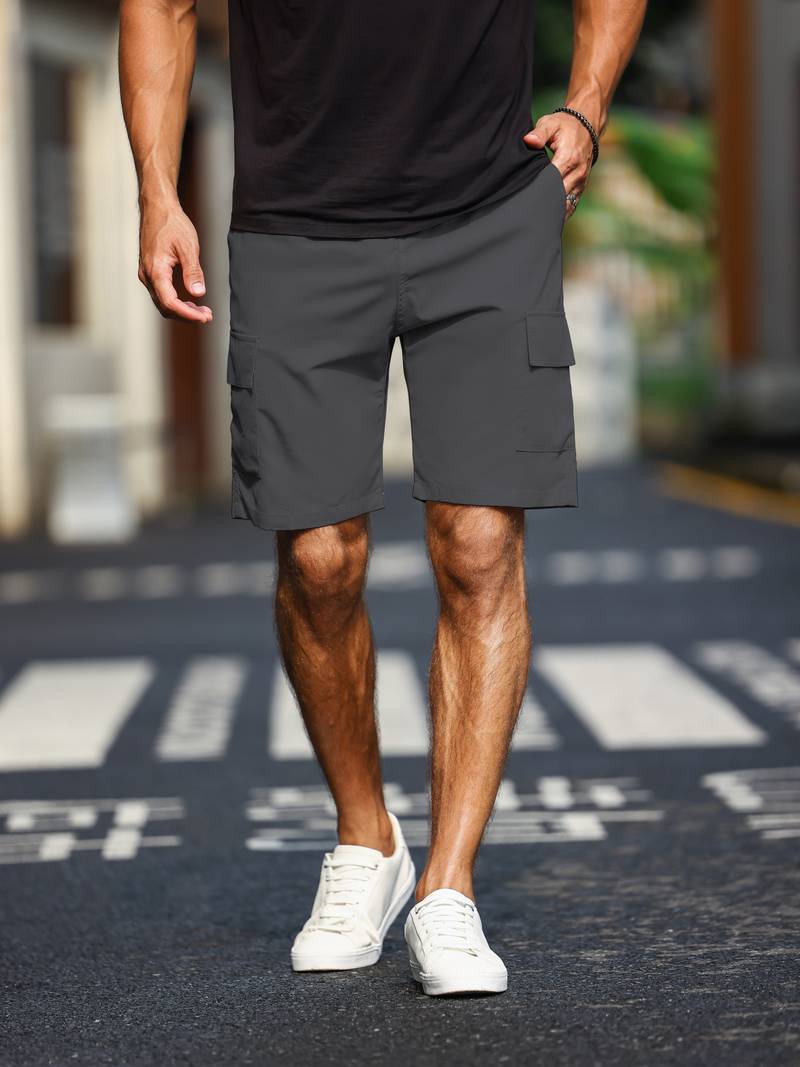 Ethan – enkel, komfortabel cargo-shorts for menn