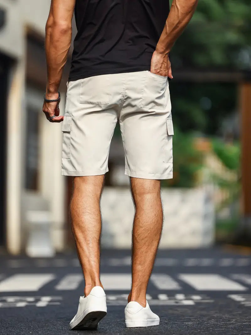 Mark – casual cargo-shorts med lommer