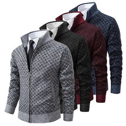 Louis - jacquard cardigan